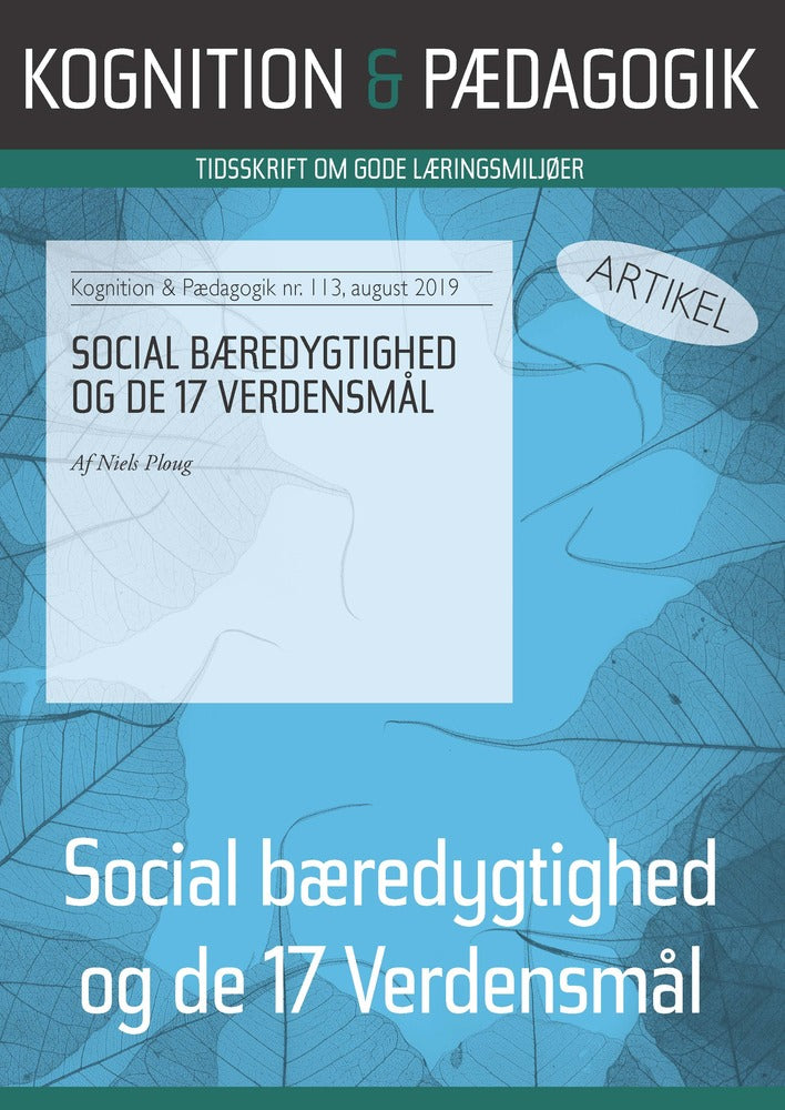 Social bæredygtighed og de 17 verdensmål