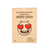 Skolefamiliekalender 2020/21 A3 smiley