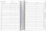 Lærerkalender 20/21 may A5 uge højformat fiberpap matsort