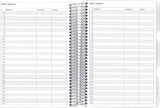 Lærerkalender 20/21 may A5 uge højformat fiberpap matsort
