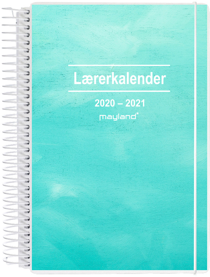 Lærerkalender 20/21 Mayland A5 uge højformat 2i1  mic