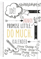 Studiekalender 20/21 Mayland A5 doodle i uge
