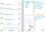 Studiekalender 20/21 Mayland A5 doodle ii uge