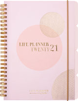 Studiekalender 20/21 Mayland life planner A5 pink uge