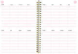 Studiekalender 20/21 Mayland life planner A5 pink uge