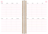 Studiekalender 20/21 Mayland life planner pink stor  1 dag