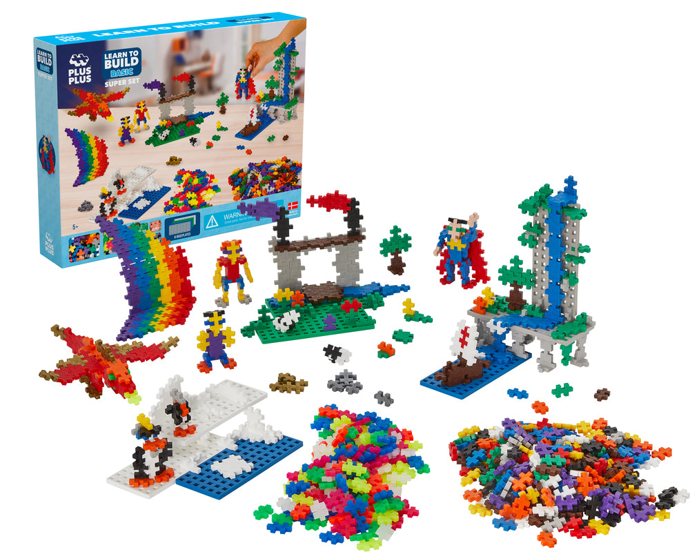 Plus-Plus Basic Learn to build Super sæt