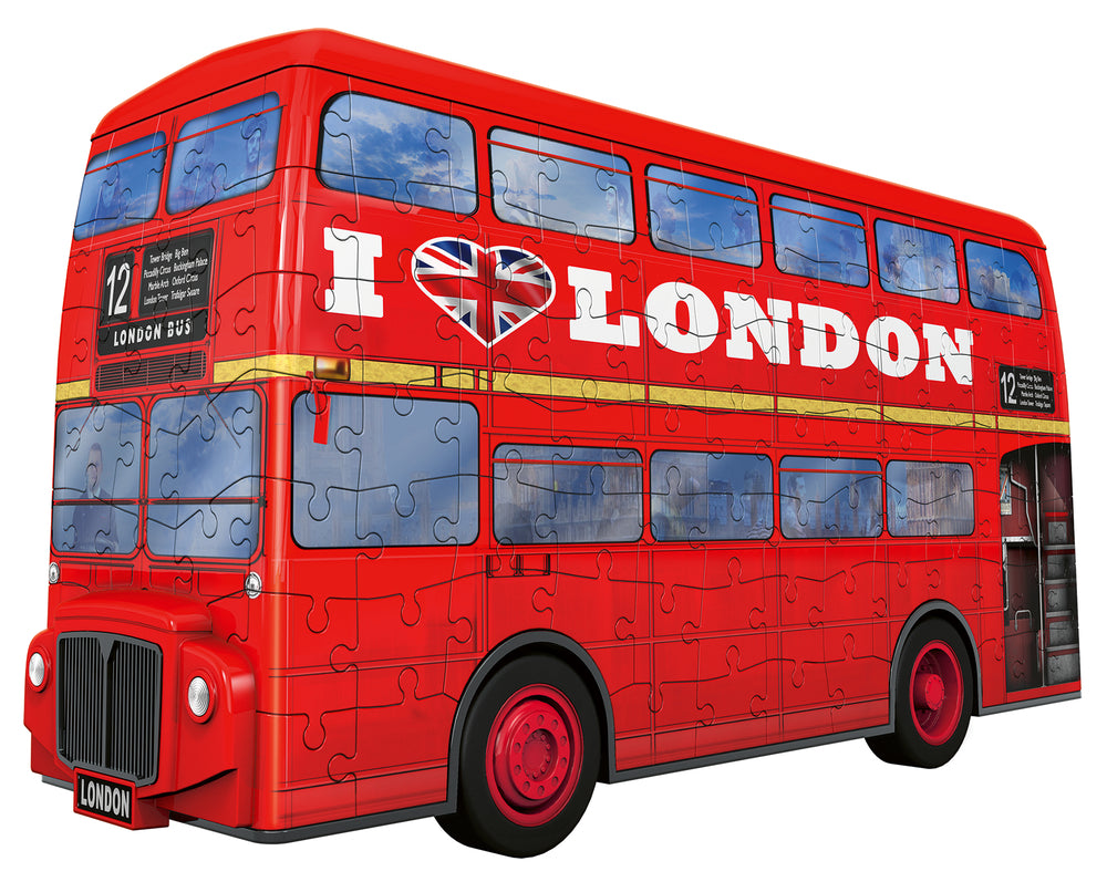 3D Puzzle London Bus 216 brikker