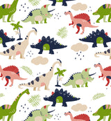 Bogbind/gavepapir 70cmx2m dinosaurs
