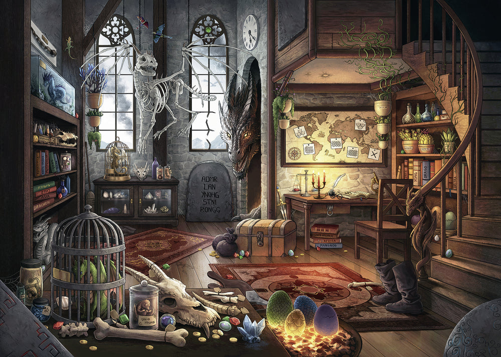 Puslespil 759 brikker dragon laboratory