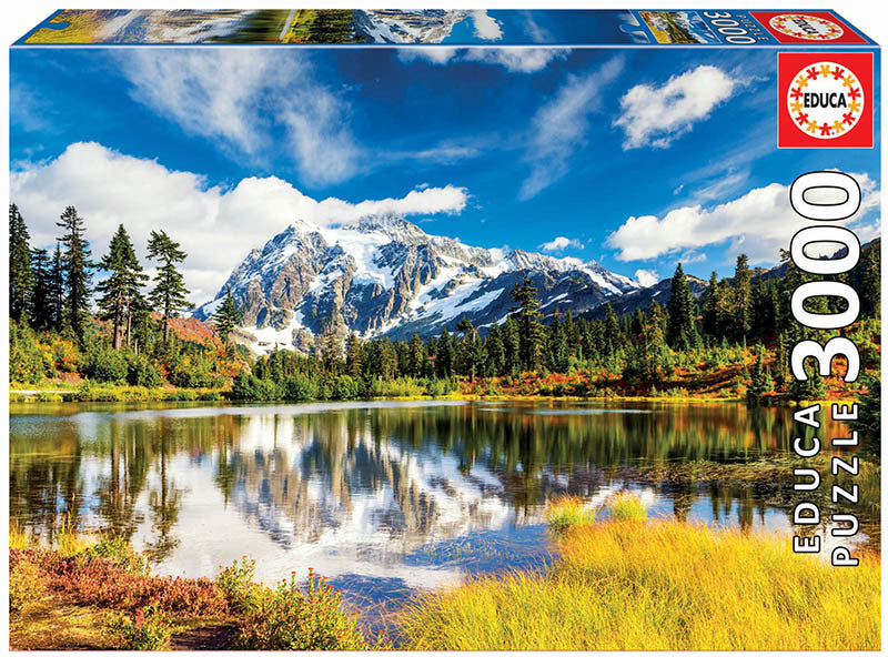 Puslespil Mount Shuksan, Washington, USA 3000 brikker