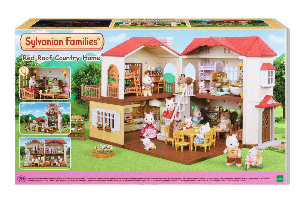 Sylvanian Families Byhus med lys