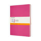 Notesbog Moleskine cahiers xl pink journal r 19x25cm