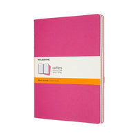 Notesbog Moleskine cahiers xl pink journal r 19x25cm