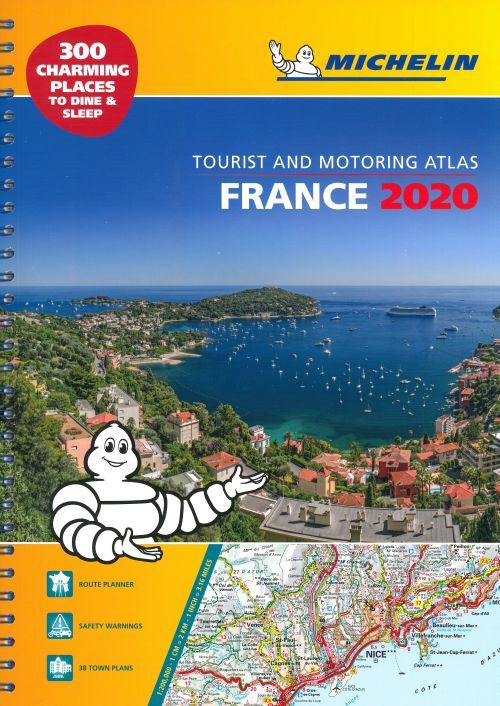 Michelin Tourist & Motoring Atlas France 2020 (A3)