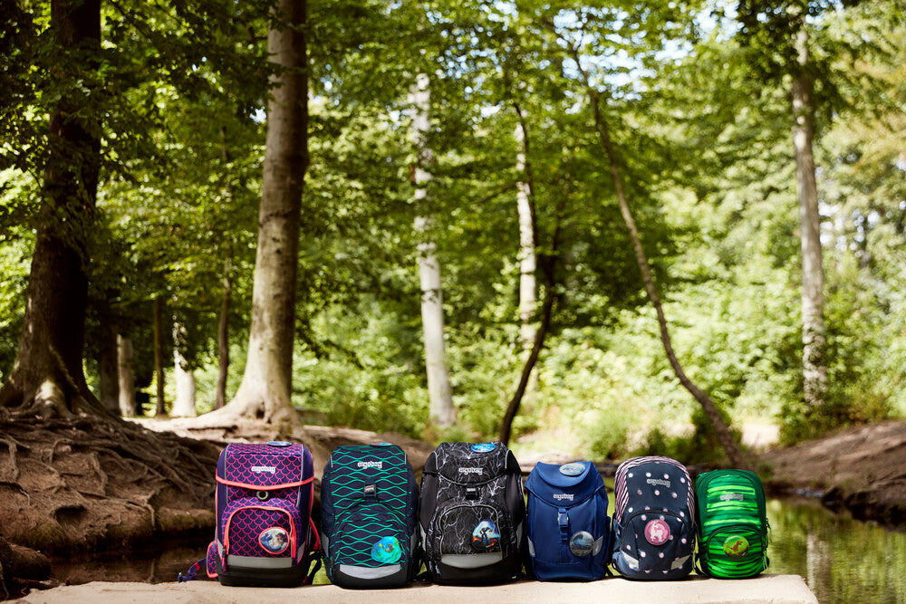 Skoletaske ergobag prime super reflectbear glow