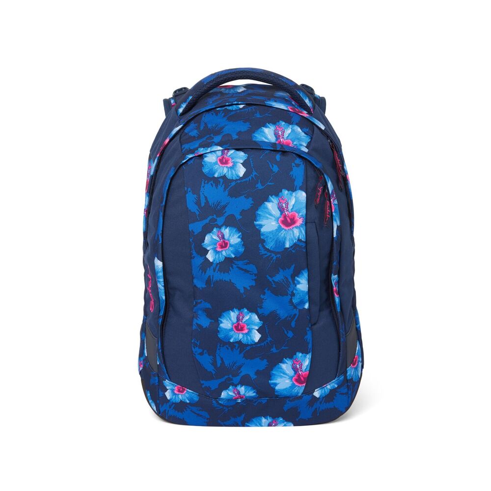 Skoletaske Satch sleek slim waikiki blue