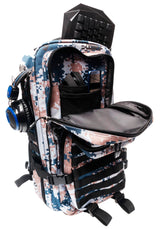 Sinox gaming backpack 26l forest blue camo
