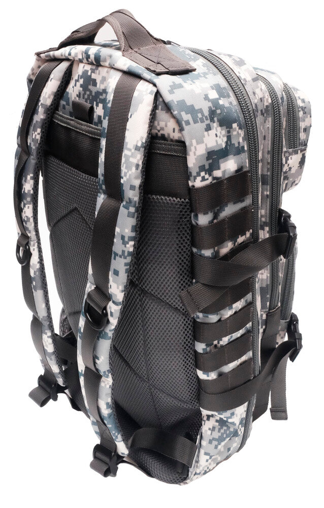 Sinox gaming backpack 26l sort snow white camo