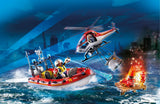 70335 Brandberedskab Med Helikopter Og Båd