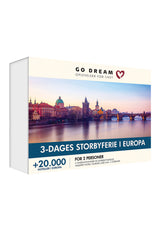 GO DREAM 3 dages storbyferie i Europa