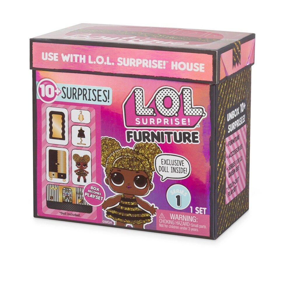 L.o.l. surprise furniture with doll wave 1 asst.