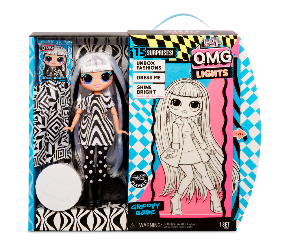 L.o.l. surprise omg doll lights series beatnik babe