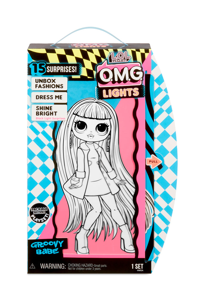 L.o.l. surprise omg doll lights series beatnik babe