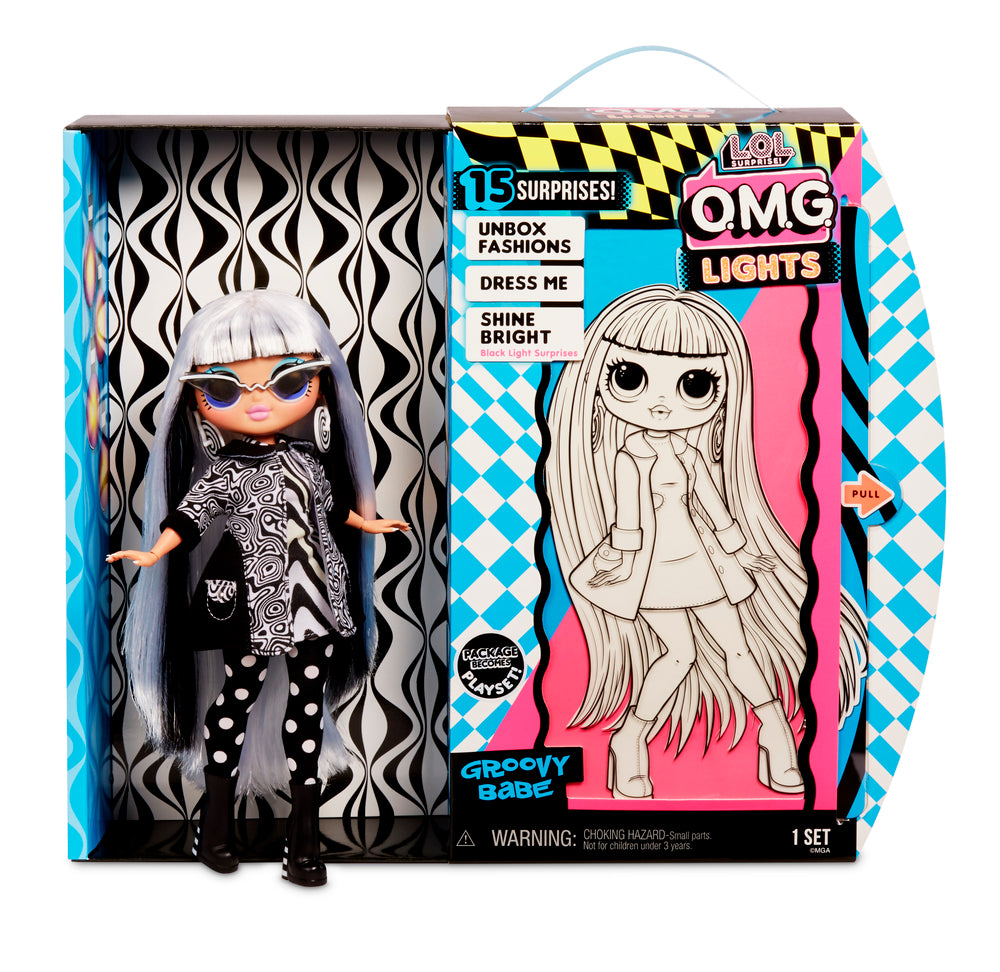 L.o.l. surprise omg doll lights series beatnik babe