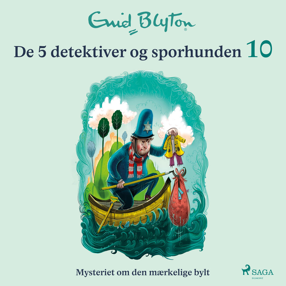 De 5 detektiver og sporhunden 10 - Mysteriet om den mærkelige bylt