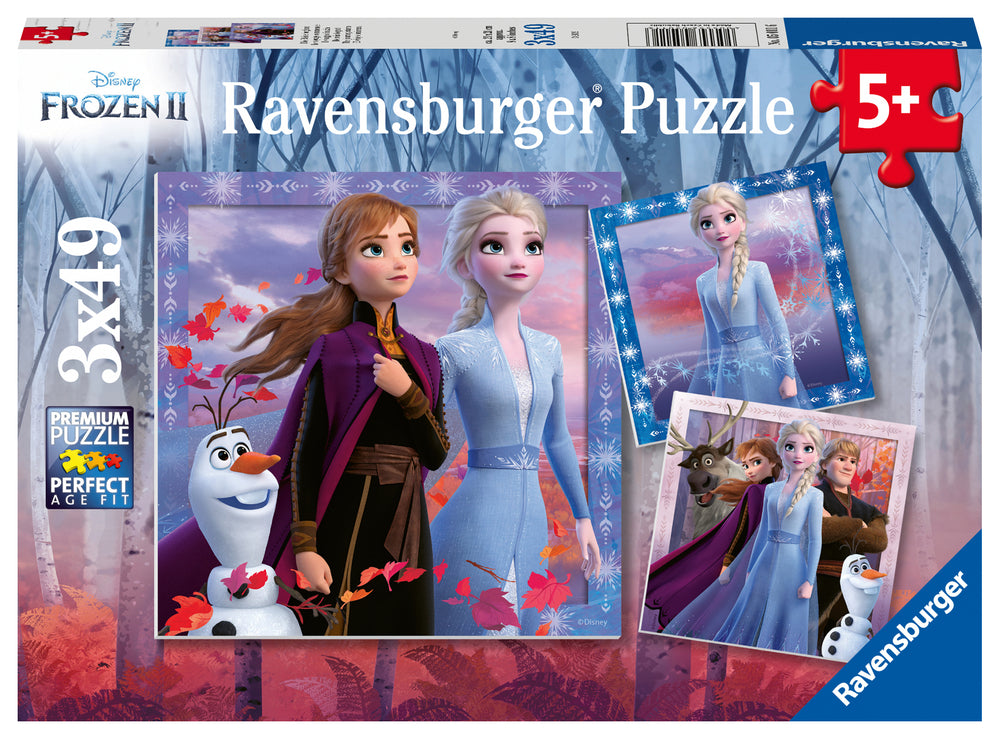 Puslespil frozen 2 3X49 brikker