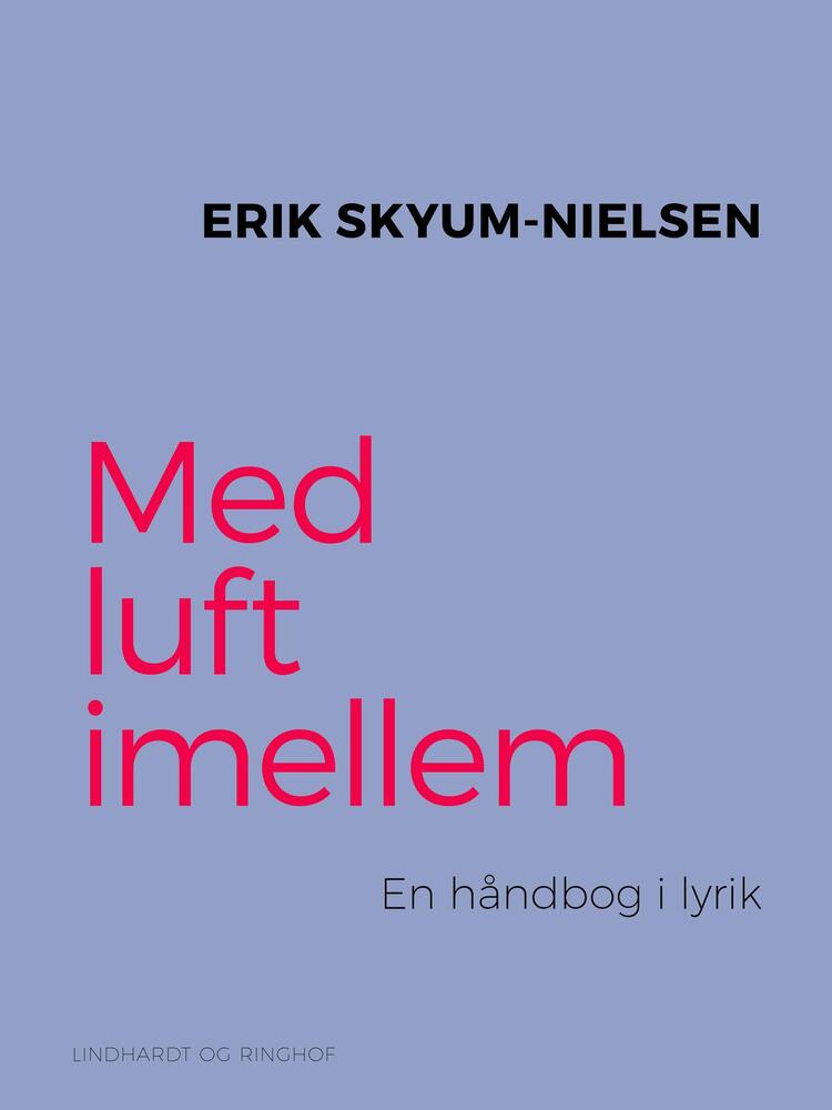 Med luft imellem. En håndbog i lyrik