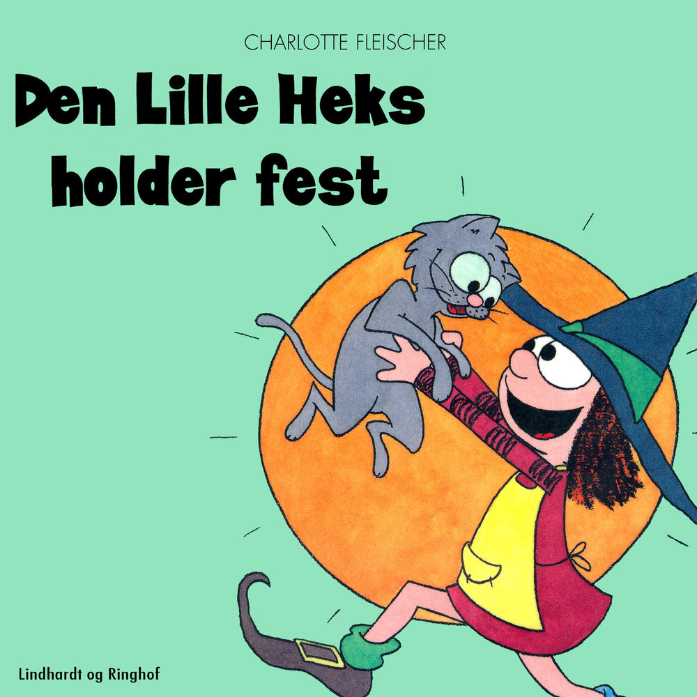 Den lille heks holder fest