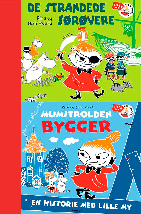 De strandede sørøvere og Mumitrolden bygger