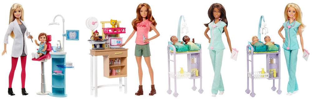 Barbie Nurturing Playset asst