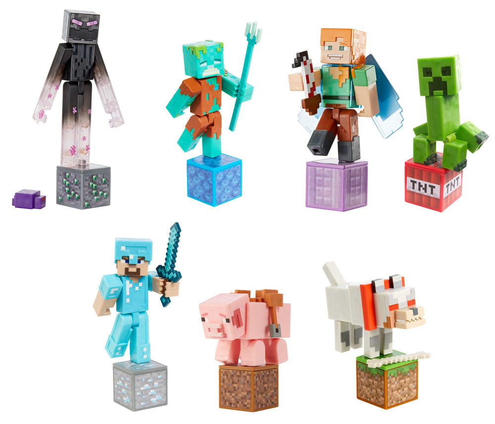 Minecraft comic figur 8,25 cm asst.