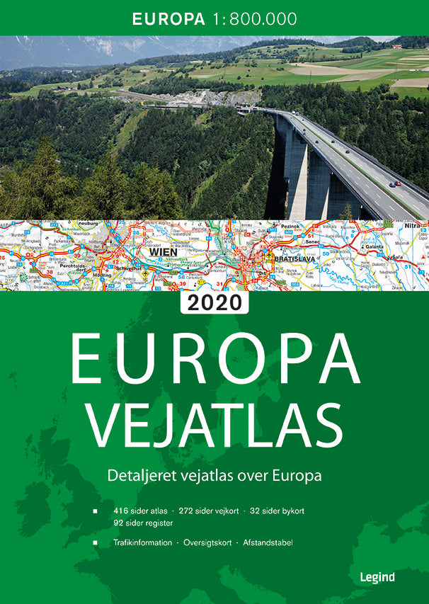 Europa Vejatlas 2020