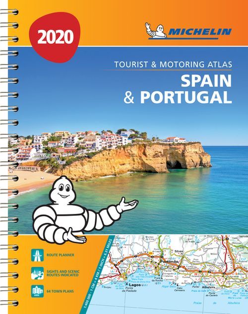 Michelin Tourist & Motoring Atlas Spain & Portugal 2020