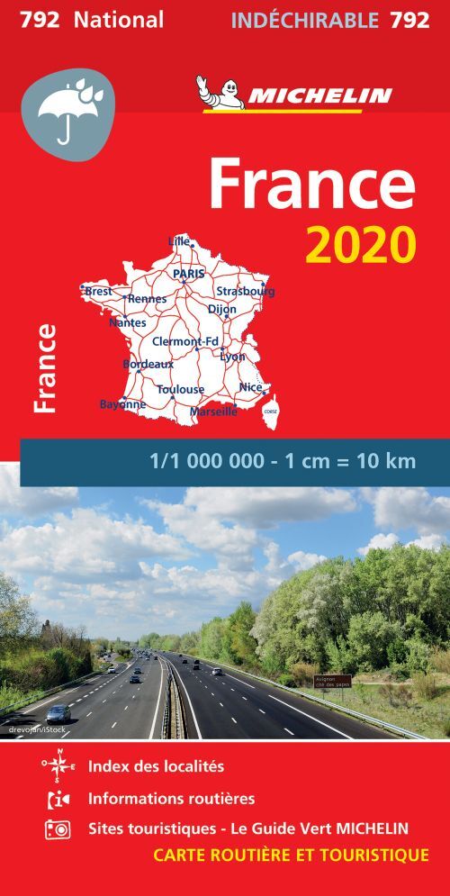 France : High Resistance 2020, Michelin National Map 792