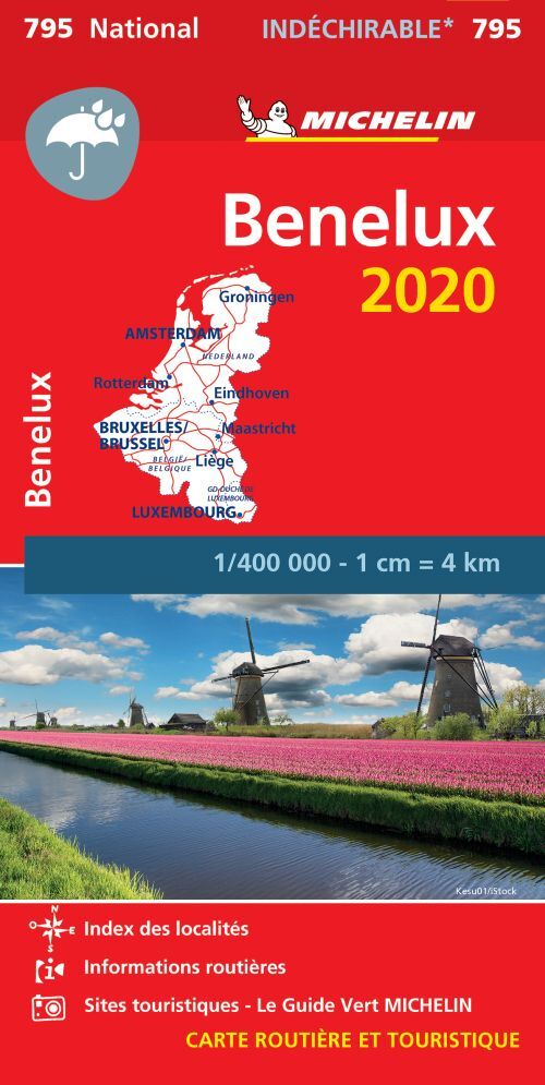 Benelux: High Resistance 2020, Michelin National Map 795