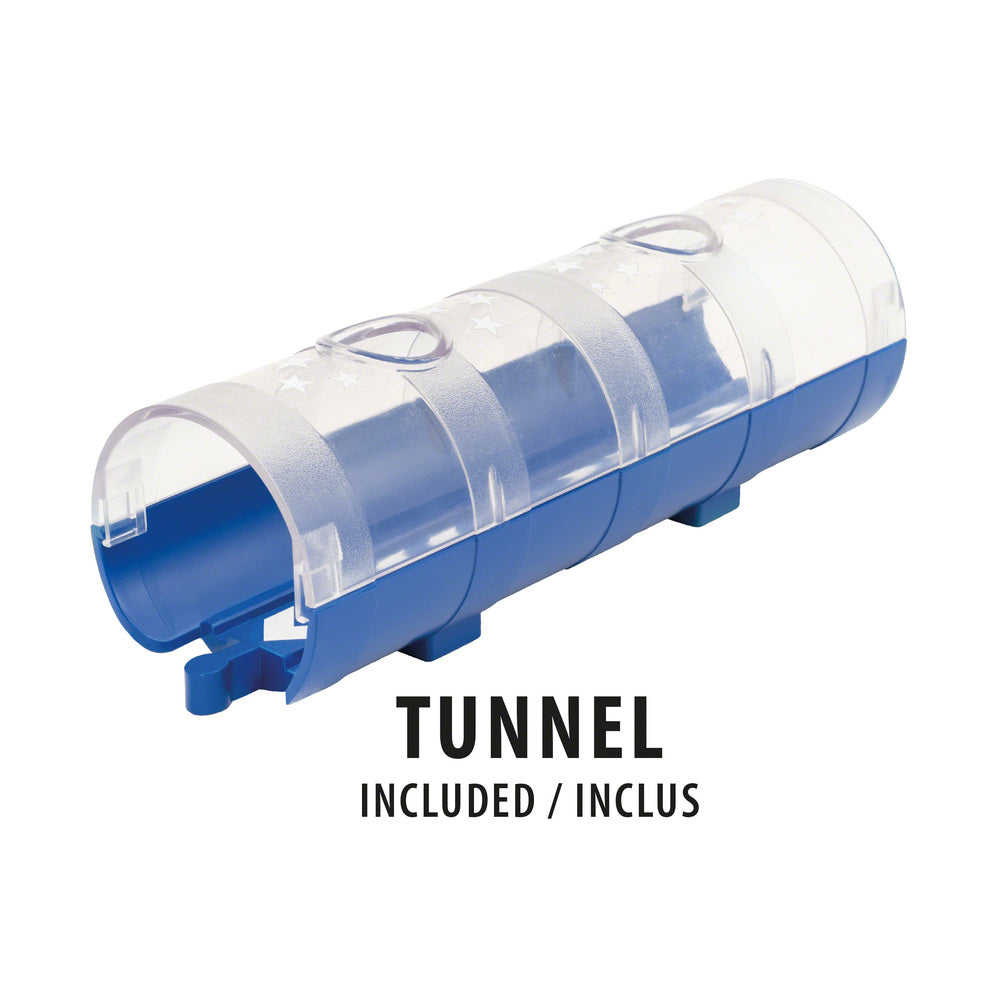 Metrotog og tunnel glow in the dark