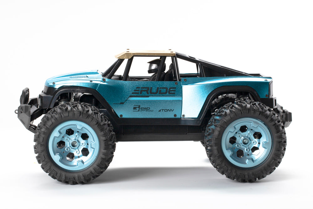 RC Rude Off-Road metal blå/guld