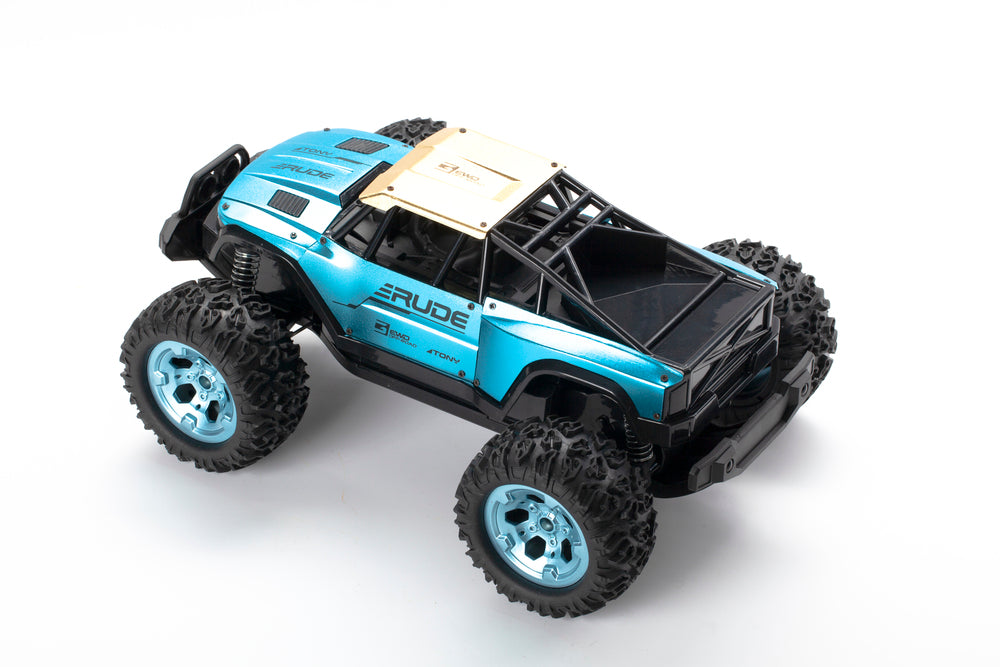 RC Rude Off-Road metal blå/guld