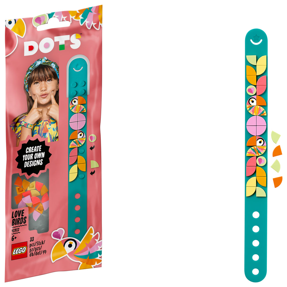 41912 LEGO Dots Armbånd med turtelduer