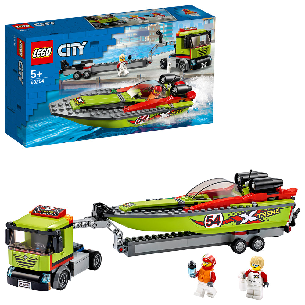 60254 LEGO City Great Vehicles Racerbådstransporter