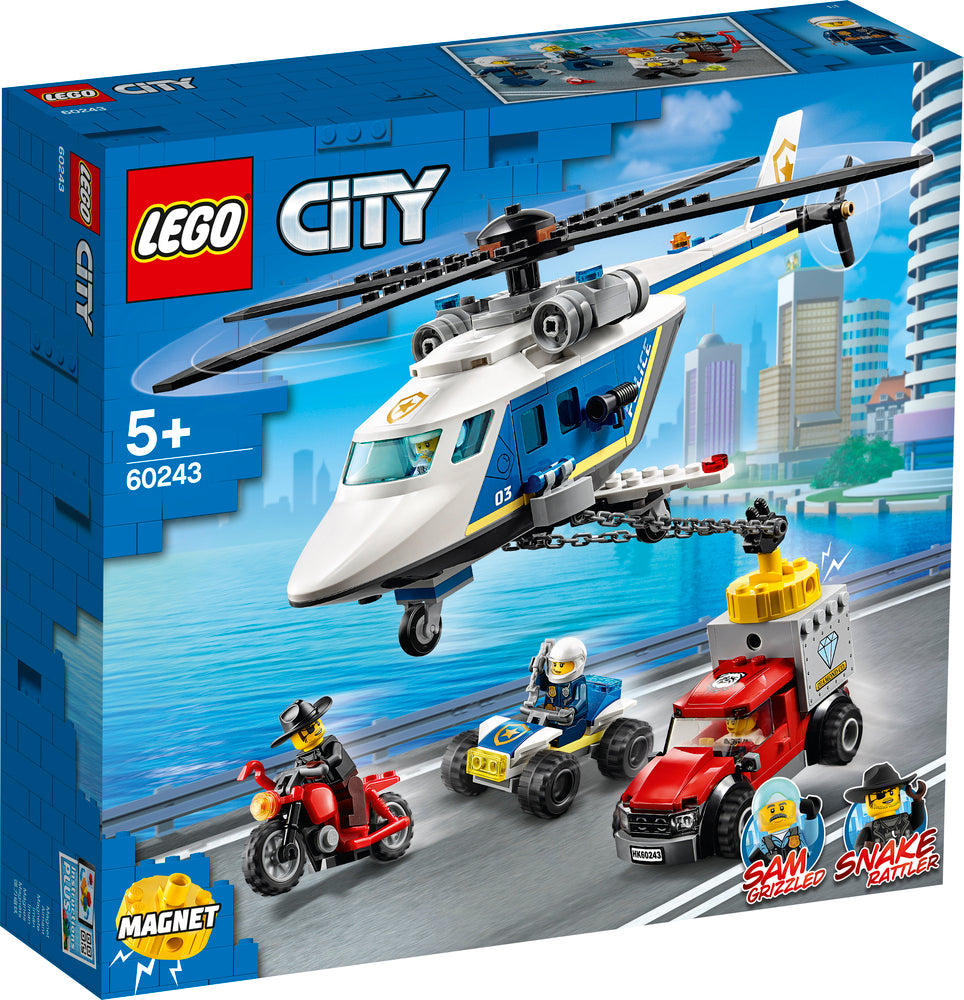 60243 LEGO City Police Politihelikopterjagt