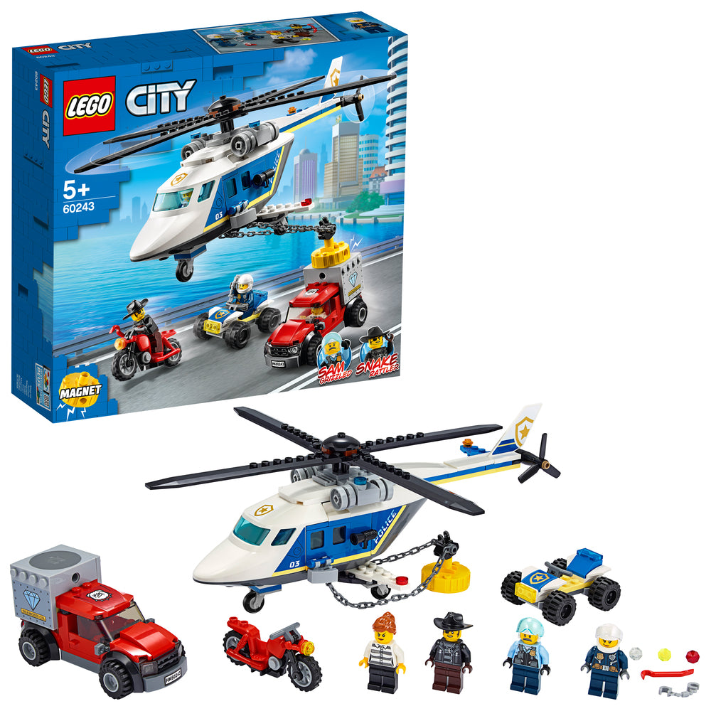 60243 LEGO City Police Politihelikopterjagt