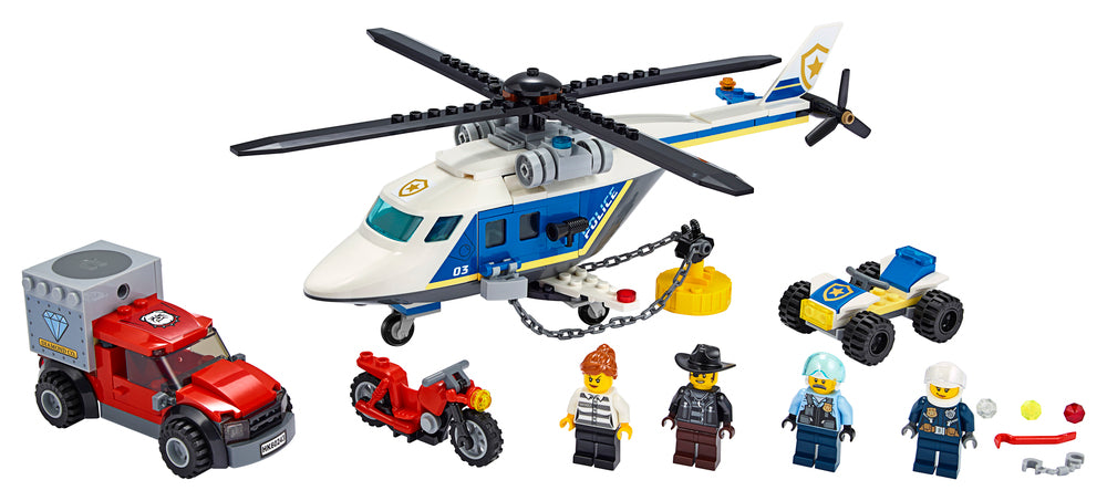 60243 LEGO City Police Politihelikopterjagt