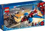 76150 LEGO Super Heroes Spiderjet mod Venom-robot
