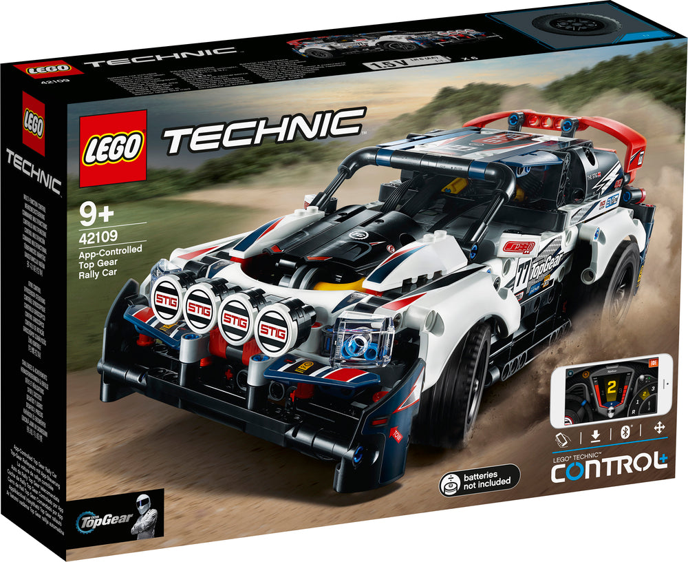 42109 LEGO Technic App-styret Top Gear-rallybil